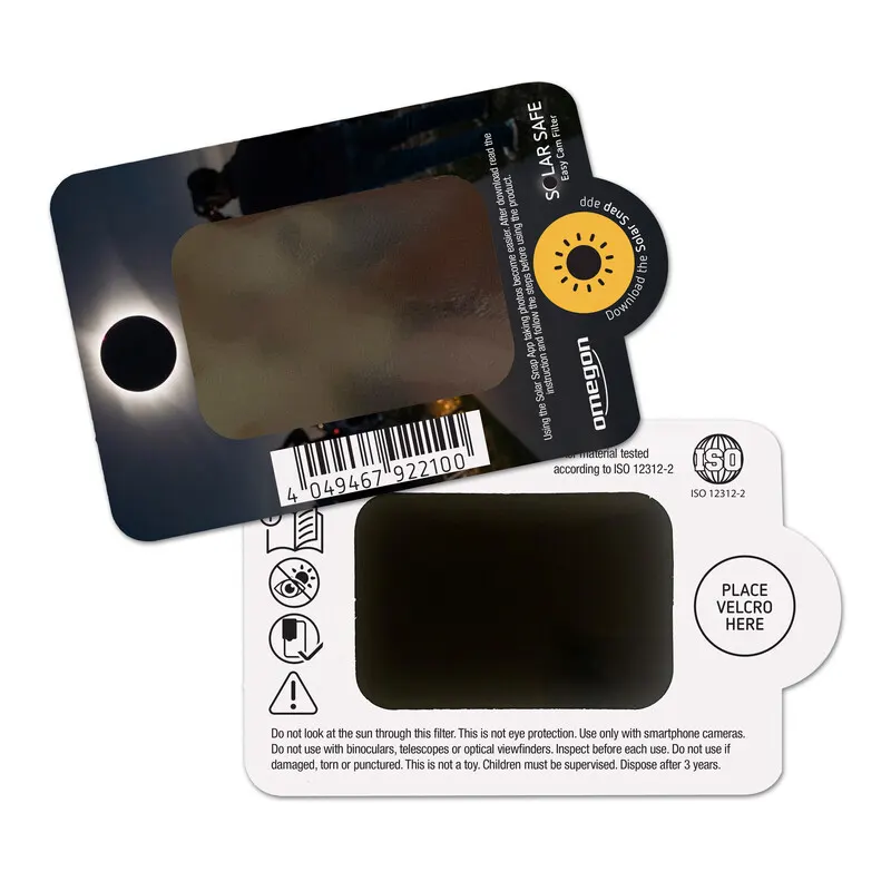 Omegon — Solar Safe Easy Cam Filter (filtro solar para la cámara del móvil)